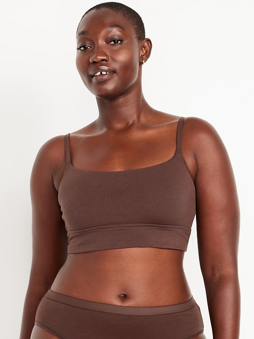 Image number 4 showing, Cotton Cami Bralette