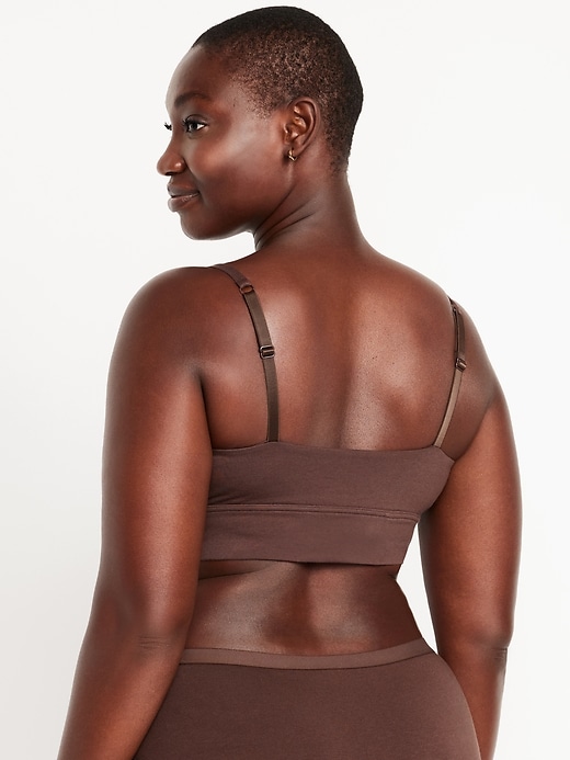 Image number 5 showing, Cotton Cami Bralette