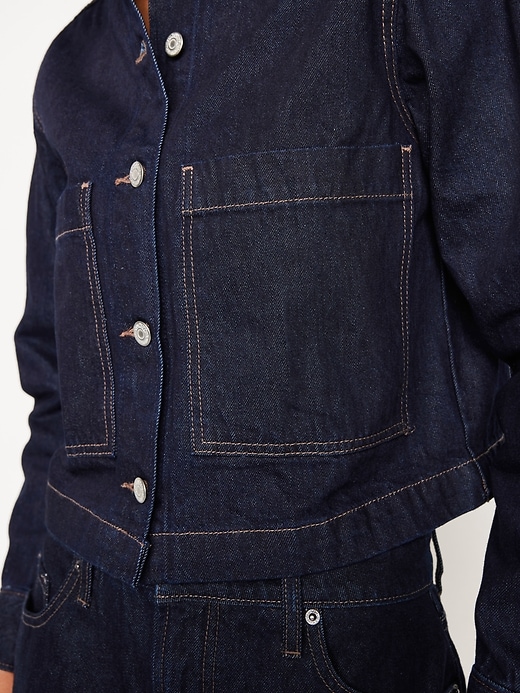 Image number 4 showing, Cropped Jean Jacket