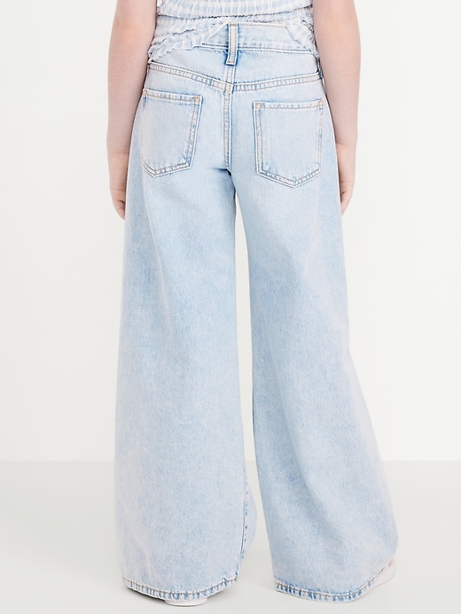 Image number 2 showing, Mid-Rise Super Baggy Wide-Leg Jeans for Girls