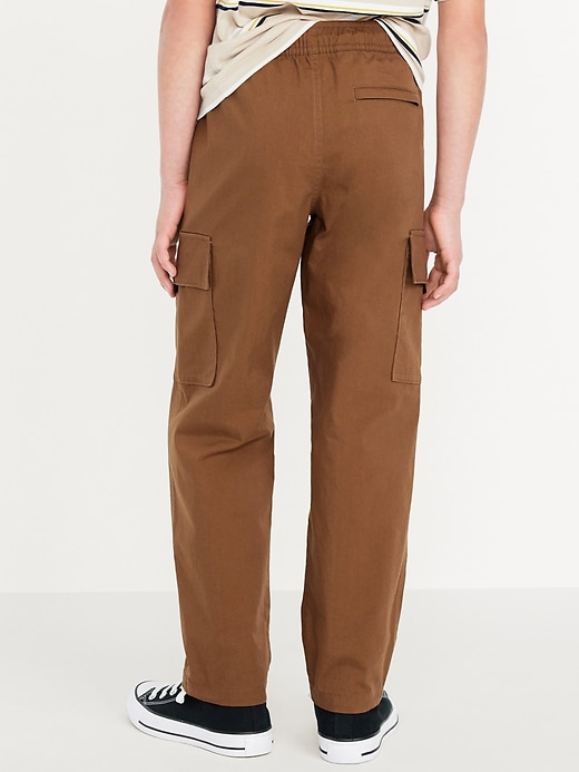 Image number 2 showing, Loose Pull-On Cargo Tech Taper Pants for Boys