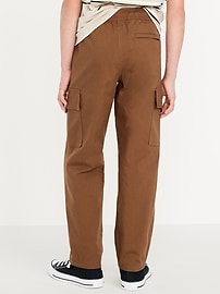 Image number 2 showing, Loose Pull-On Cargo Tech Taper Pants for Boys
