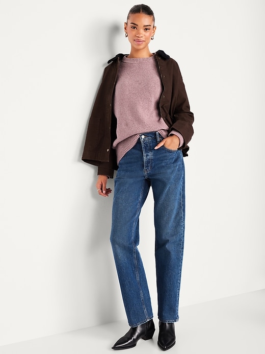 Image number 3 showing, SoSoft Crew-Neck Tunic Sweater