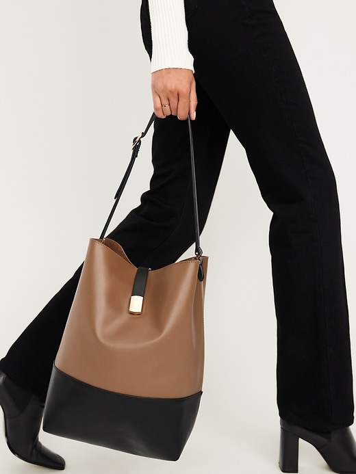 Image number 2 showing, Large Preppy Bucket Bag