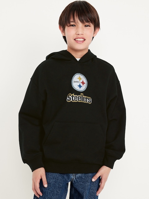 NFL™ Pittsburgh Steelers™ Oversized Pullover Hoodie for Boys - Pittsburgh Steelers