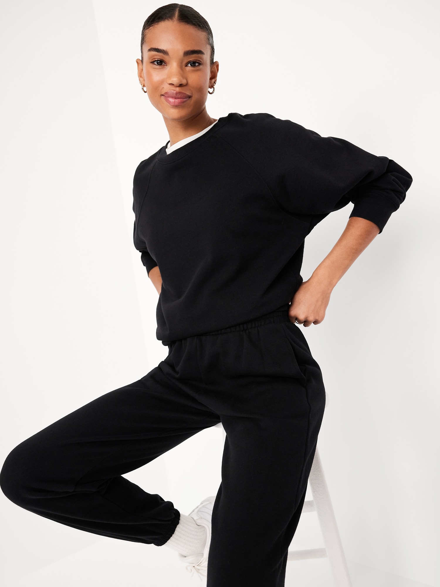SoComfy Oversized Raglan Sweatshirt | Old Navy