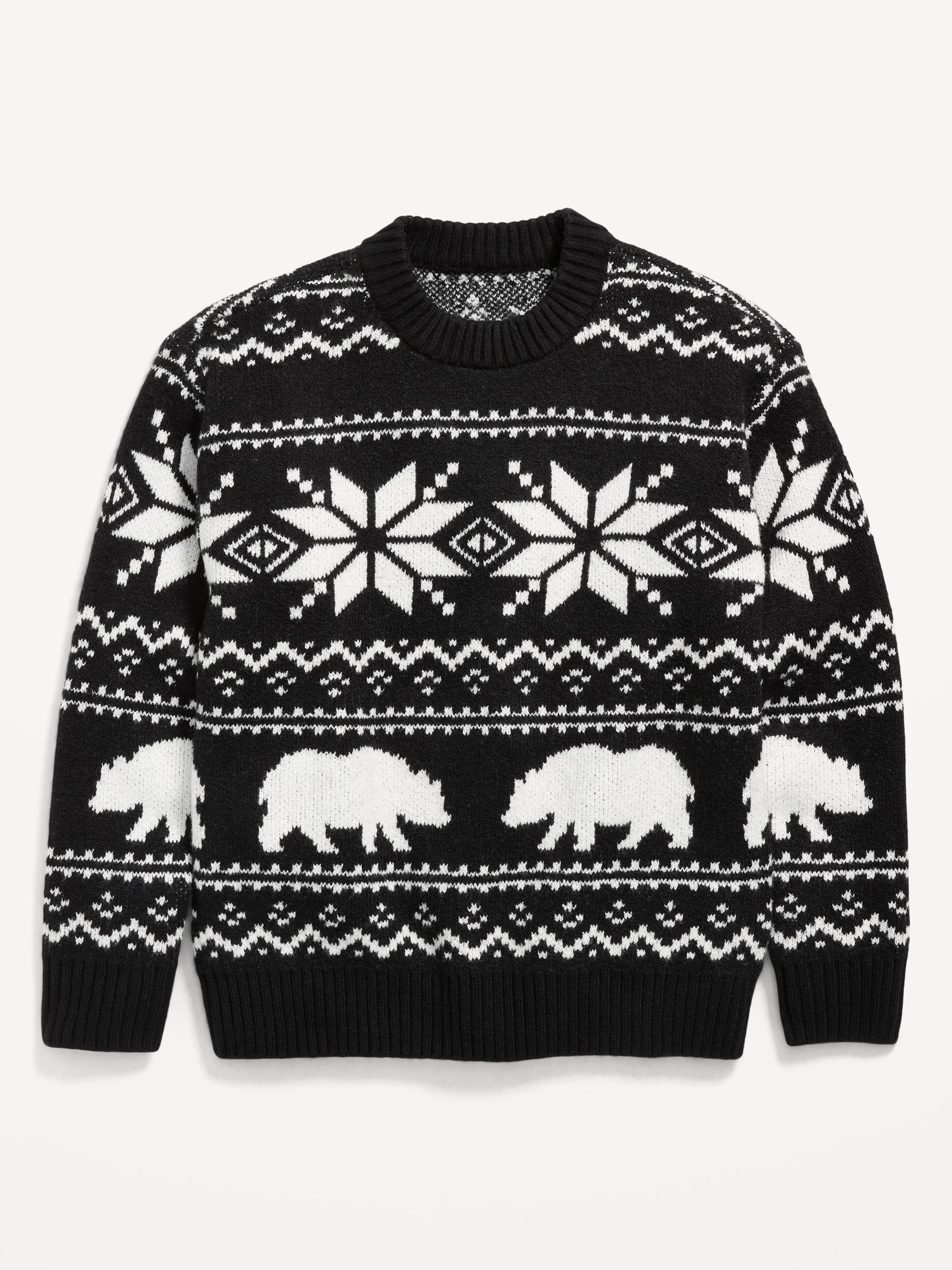 SoSoft Oversized Fair Isle Sweater for Boys