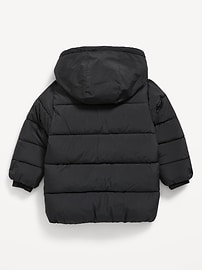 Image number 2 showing, Water-Resistant Oversized Utility Parka Jacket for Toddler Boys