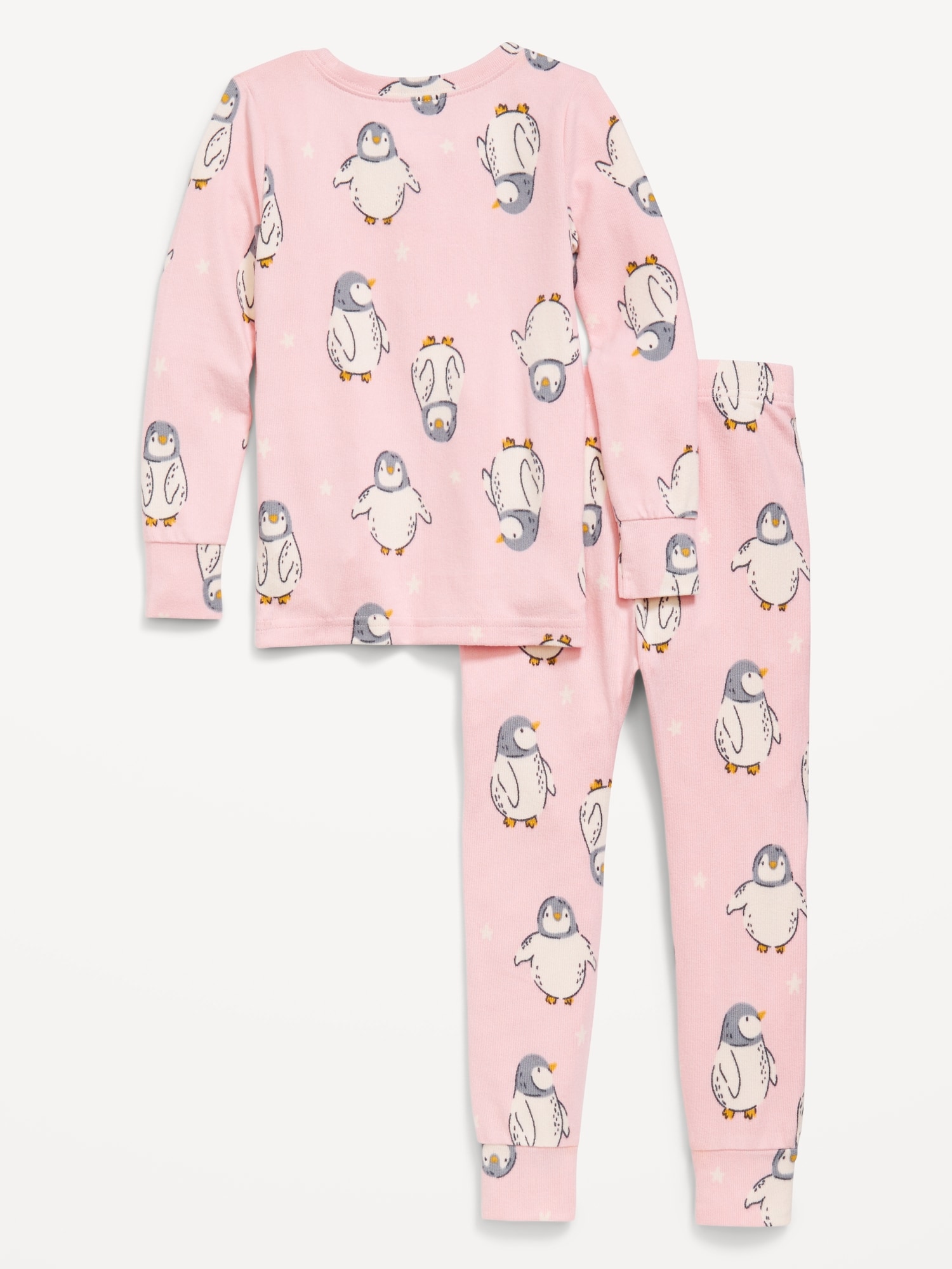 Printed Snug-Fit Pajama Set for Toddler & Baby