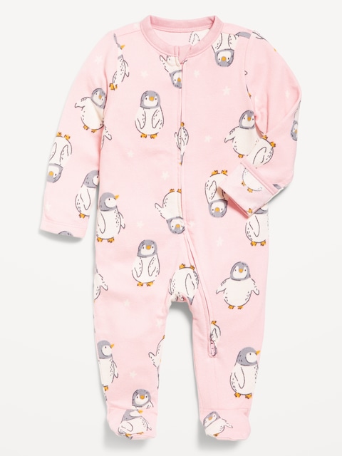 2-Way-Zip Sleep & Play Footed One-Piece for Baby