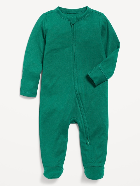2-Way-Zip Sleep & Play Footed One-Piece for Baby
