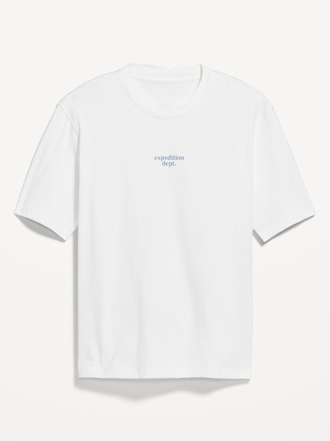 Heavyweight Crew-Neck Graphic T-Shirt
