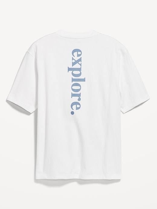 Image number 2 showing, Heavyweight Crew-Neck Graphic T-Shirt