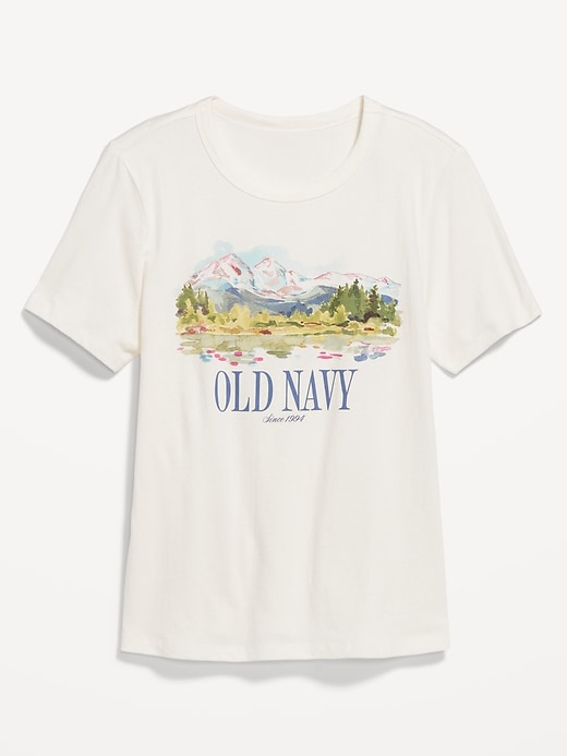 Image number 5 showing, Crew-Neck Logo-Graphic T-Shirt