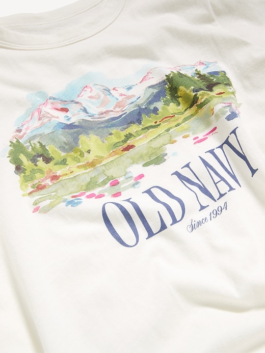 Image number 4 showing, Crew-Neck Logo-Graphic T-Shirt