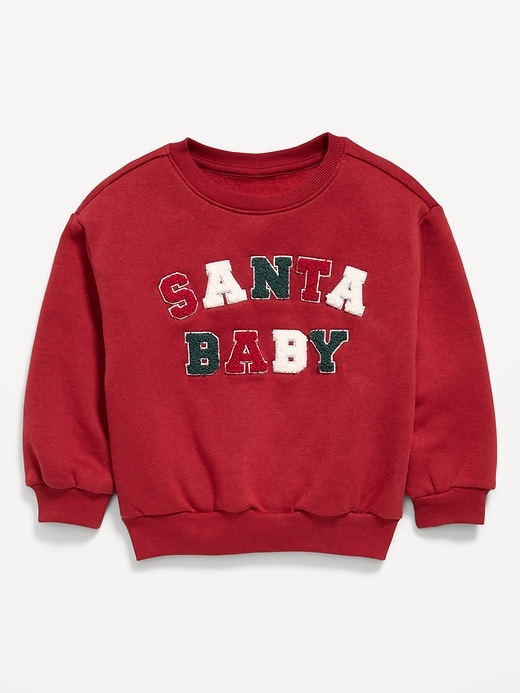 Image number 2 showing, Embroidered Graphic Sweatshirt for Toddler Girls