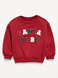 Image number 2 showing, Embroidered Graphic Sweatshirt for Toddler Girls