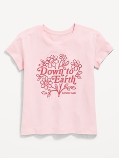Short-Sleeve Graphic T-Shirt for Girls