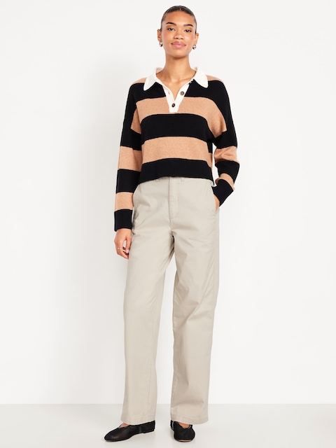 High-Waisted OGC Chino Pants - A Stone'S Throw