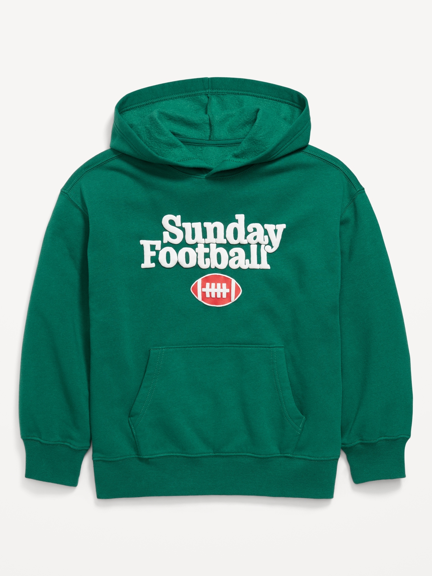 Long-Sleeve Graphic Pullover Hoodie for Boys