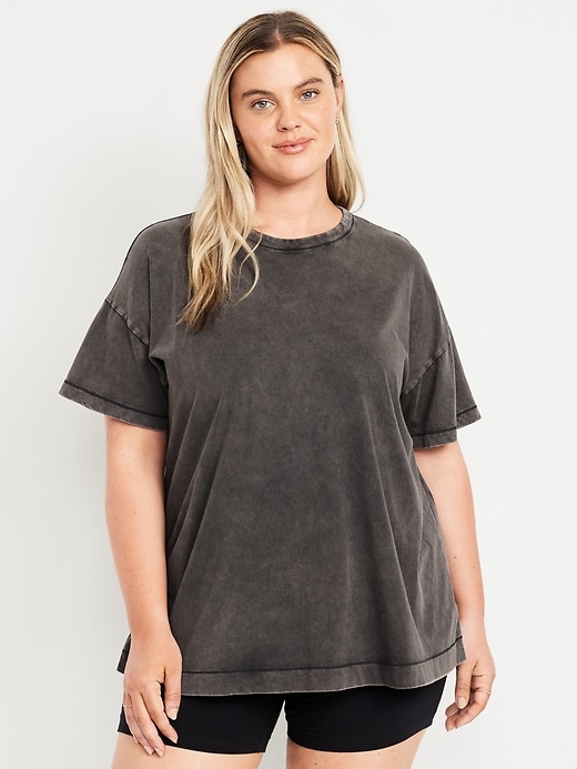 Image number 7 showing, Oversized EveryWear Tunic T-Shirt