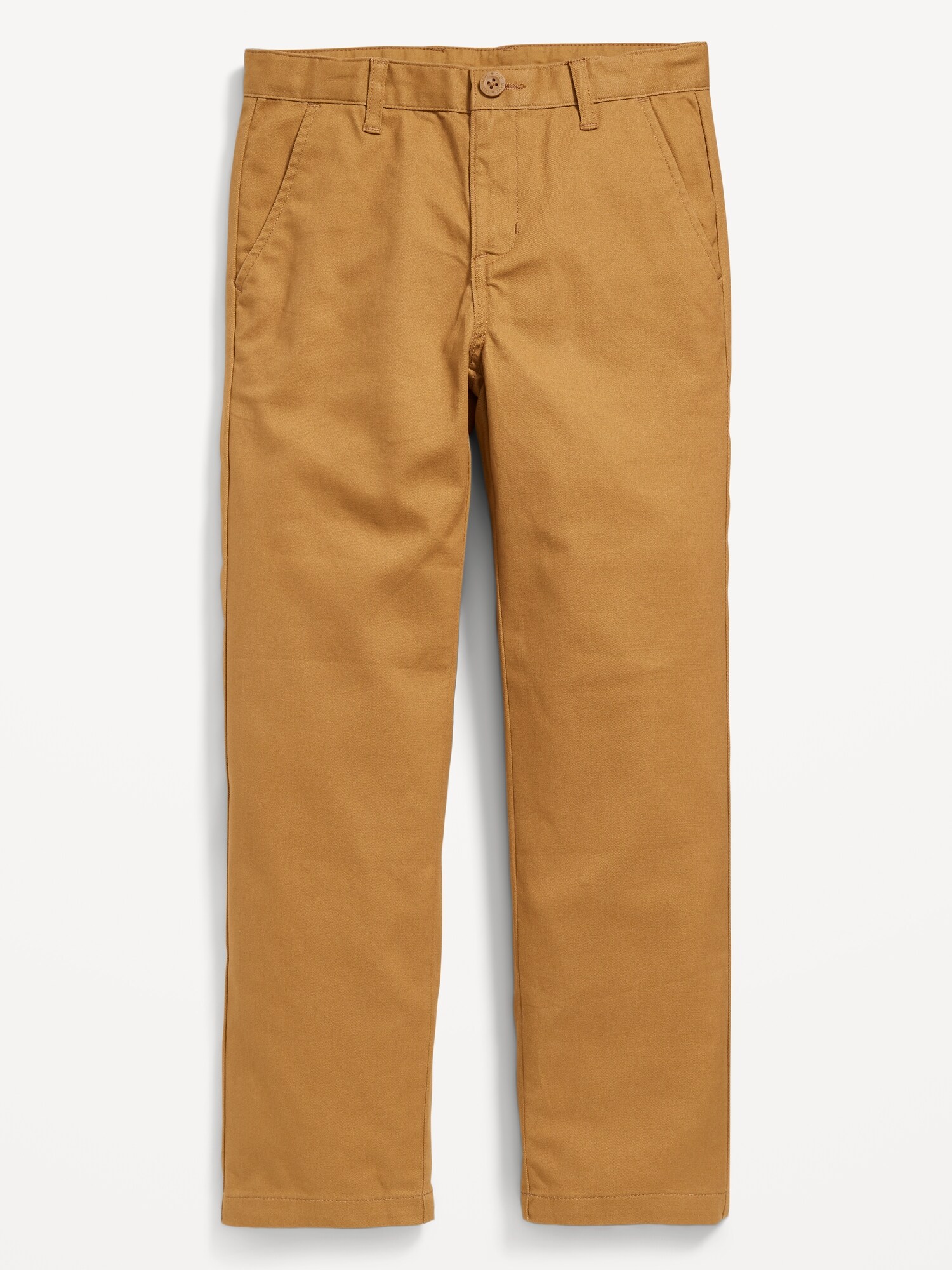Брюки Old Navy Uniform Straight Leg Pants для мальчиков, цвет: Коричневый — фото 4