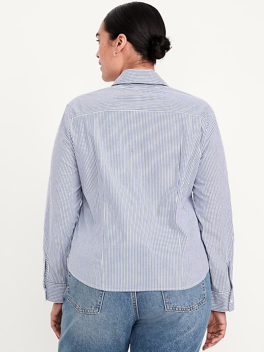 Image number 8 showing, Slim Button-Down Striped Shirt