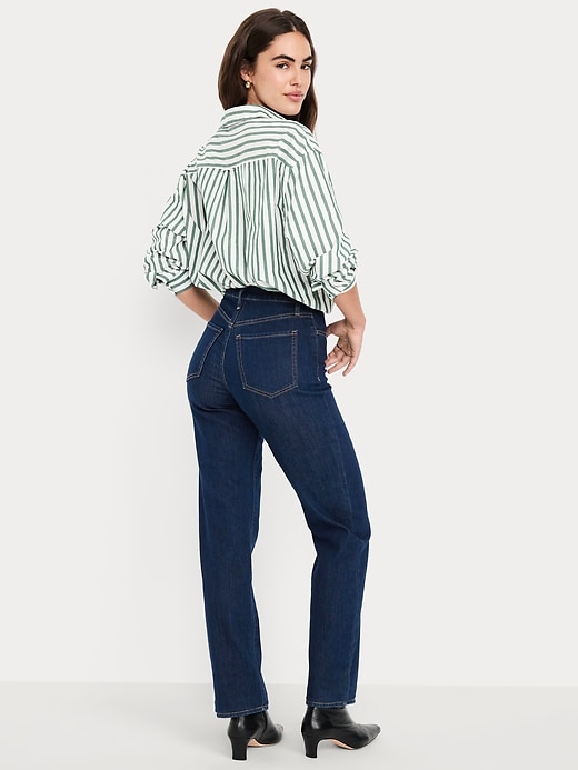 Image number 3 showing, High-Waisted Wow Loose Jeans