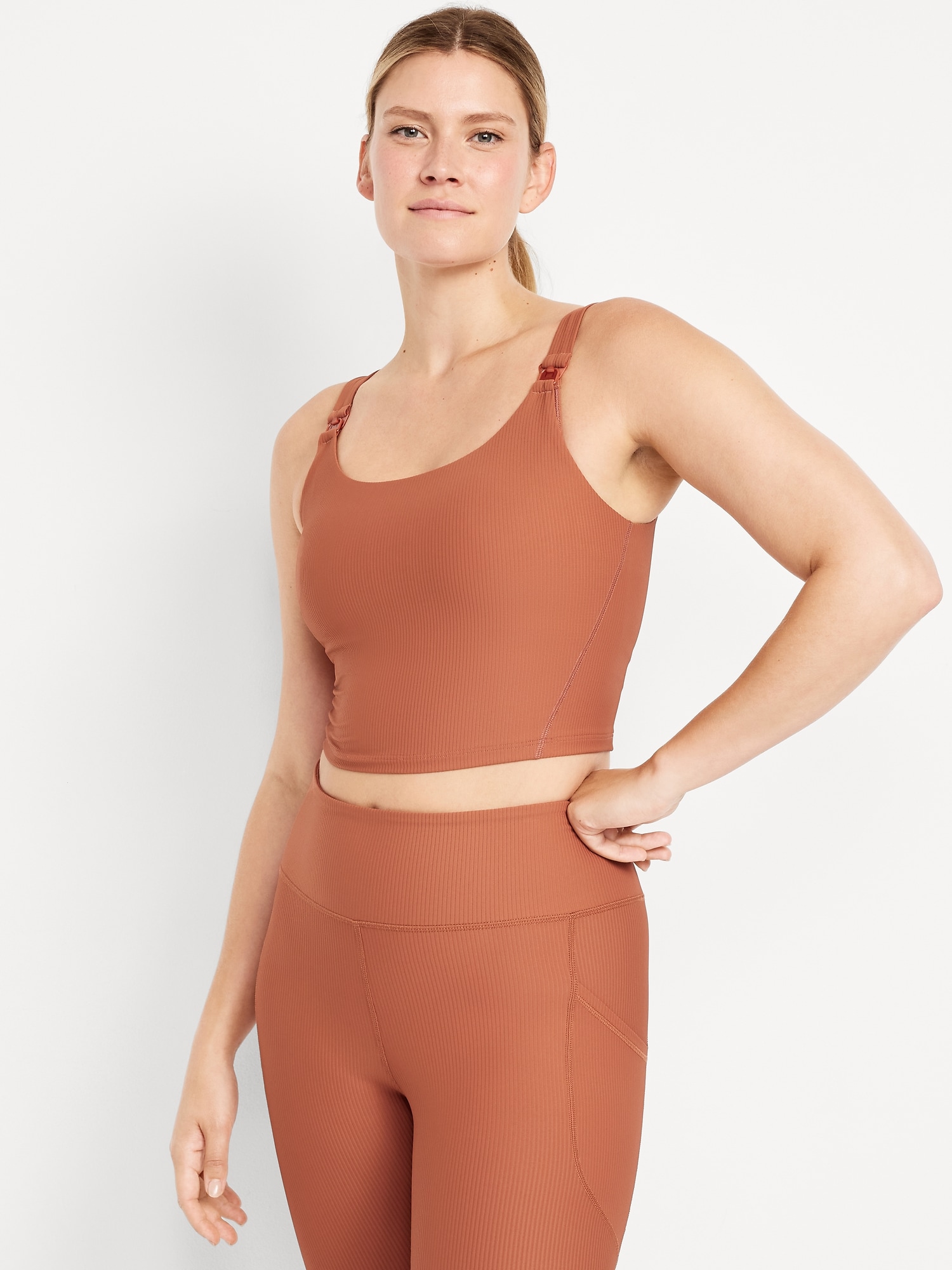 Maternity PowerSoft Rib Nursing Sports Bra