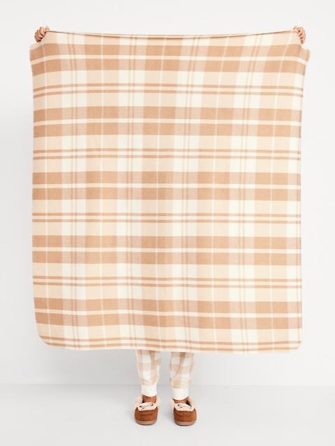 Printed Fleece Blanket for the Family