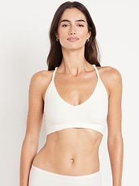 Image number 1 showing, Seamless Racerback Bralette
