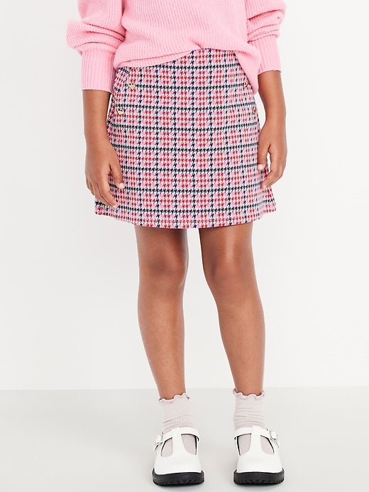 Image number 1 showing, Jacquard-Knit Sailor Skort for Girls