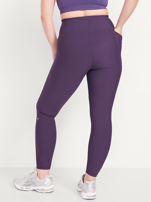 Image number 6 showing, High-Waisted PowerSoft Train 7/8 Run Leggings