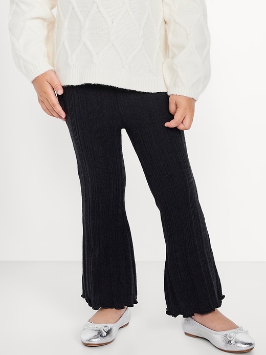 Image number 2 showing, Ribbed Flare-Leg Leggings for Toddler Girls