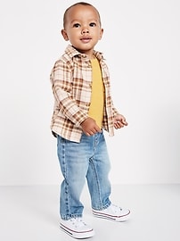 Image number 1 showing, Long-Sleeve Flannel Shirt for Baby