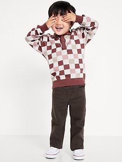 Straight-Leg Built-In Flex Jeans for Toddler Boys