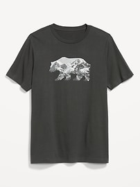Image number 1 showing, Graphic Crew-Neck T-Shirt