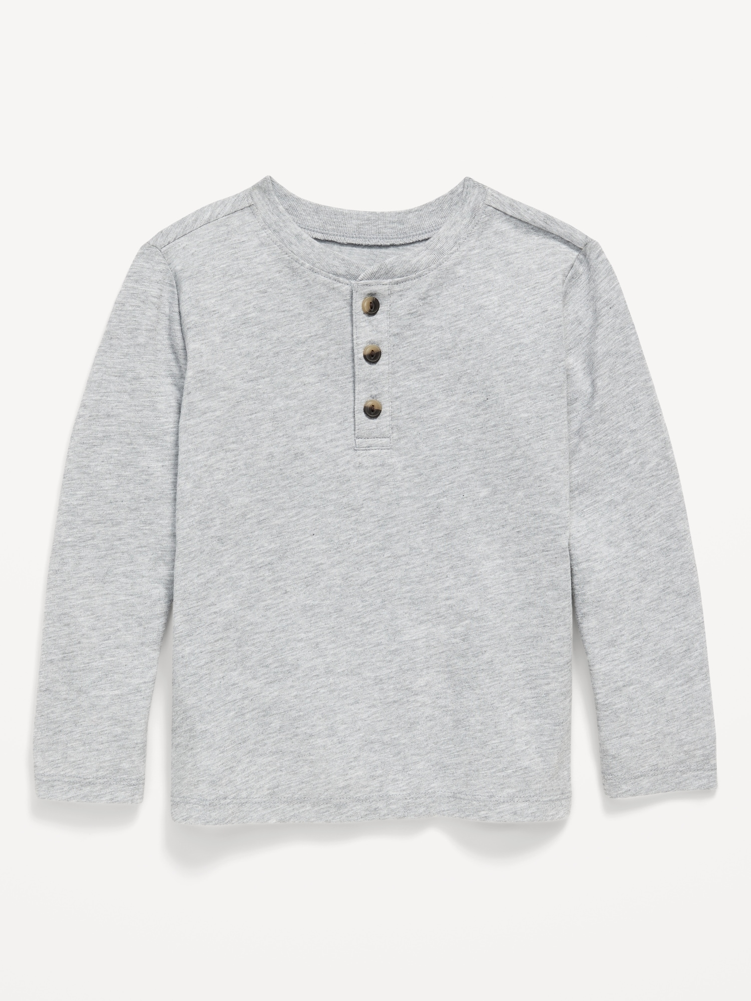 Long-Sleeve Henley T-Shirt for Toddler Boys