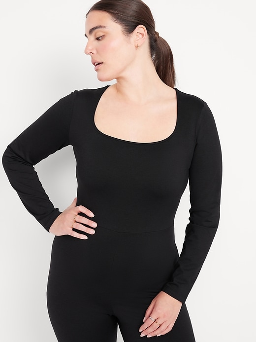 Image number 5 showing, CloudComfy Long-Sleeve Bodysuit