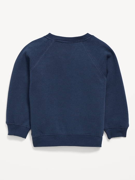 Image number 2 showing, Disney© Mickey Unisex Logo Graphic Sweatshirt for Toddler