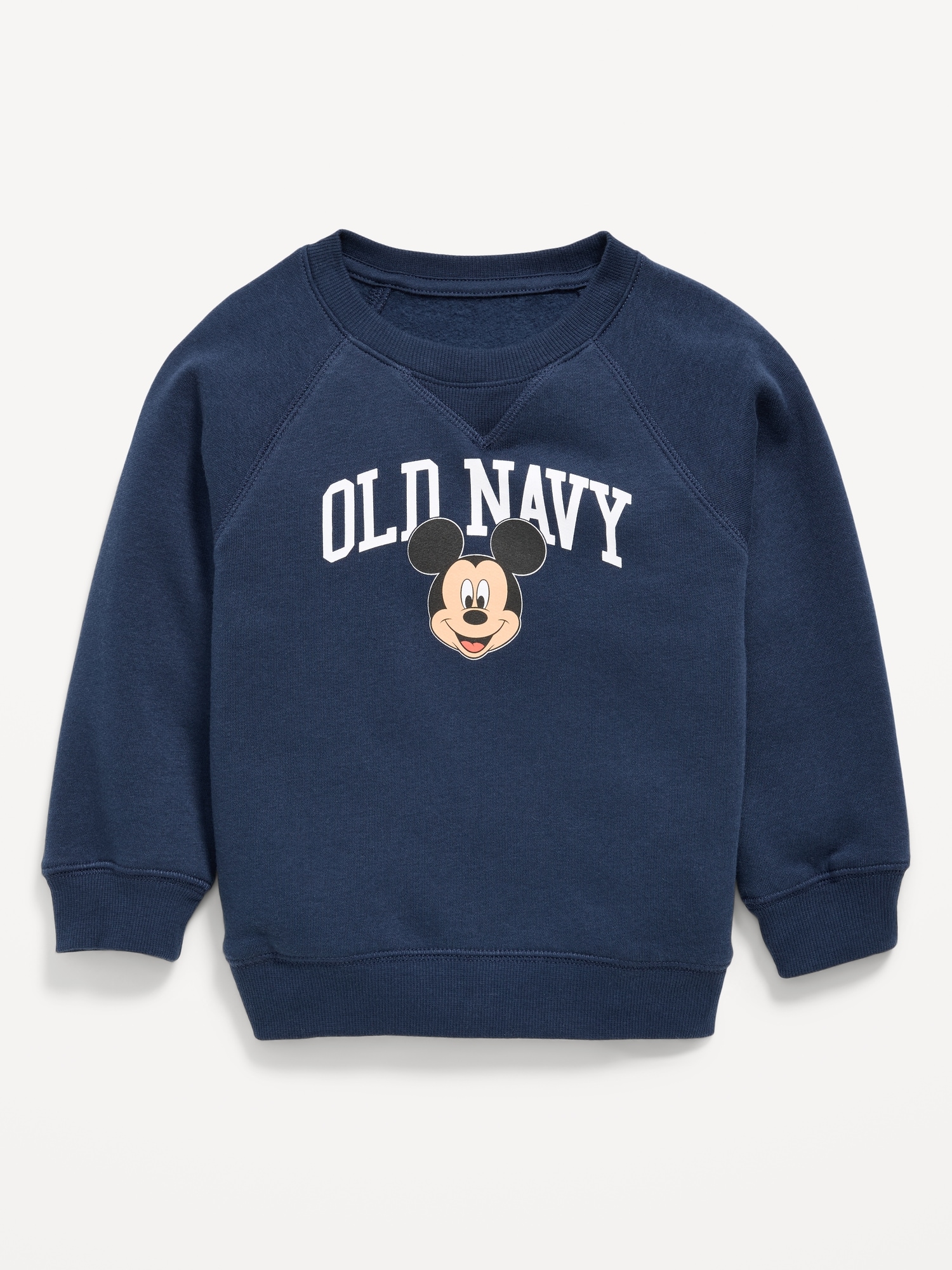 Disney© Mickey Unisex Logo Graphic Sweatshirt for Toddler