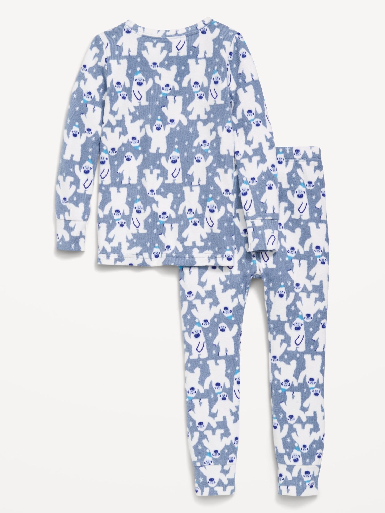 Printed Snug-Fit Pajama Set for Toddler & Baby