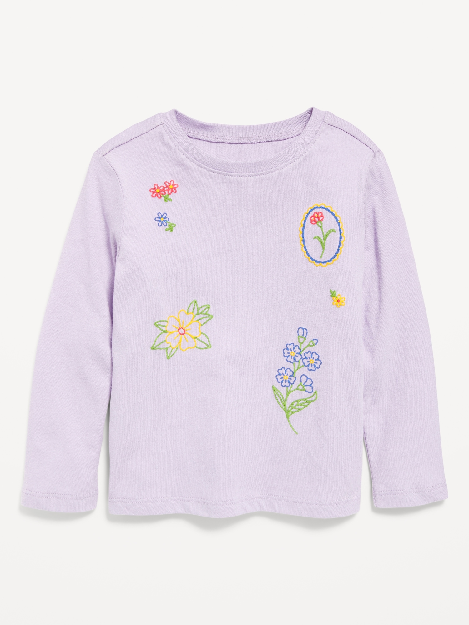 Long-Sleeve Graphic T-Shirt for Toddler Girls