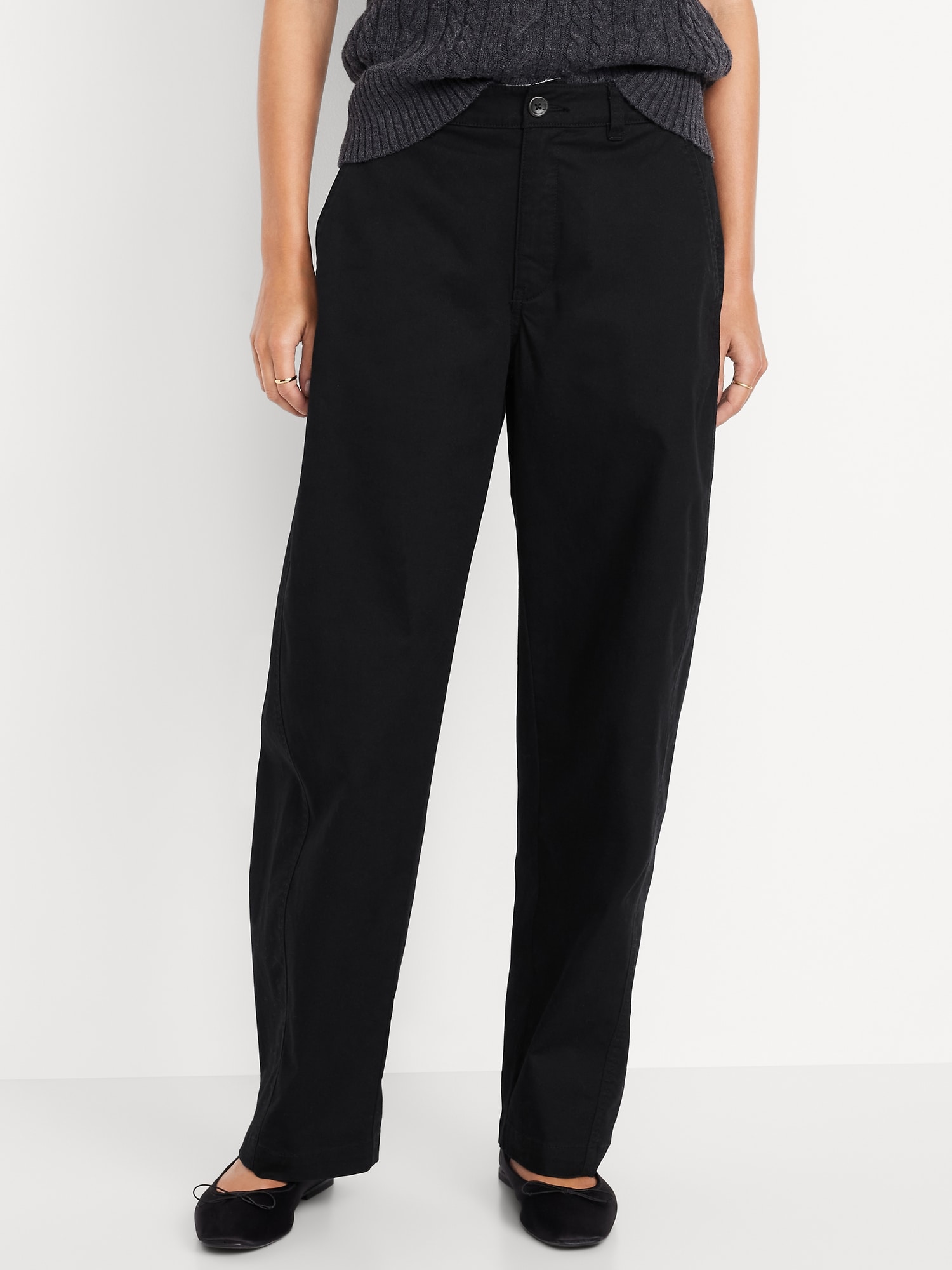 Mid-Rise OGC Barrel Chino Pants