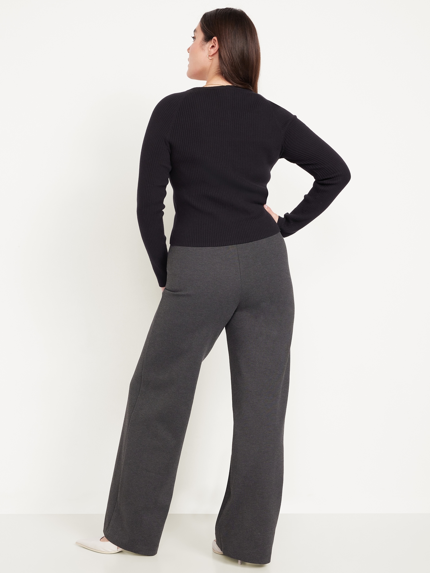 Extra High-Waisted Stevie Wide-Leg Pants