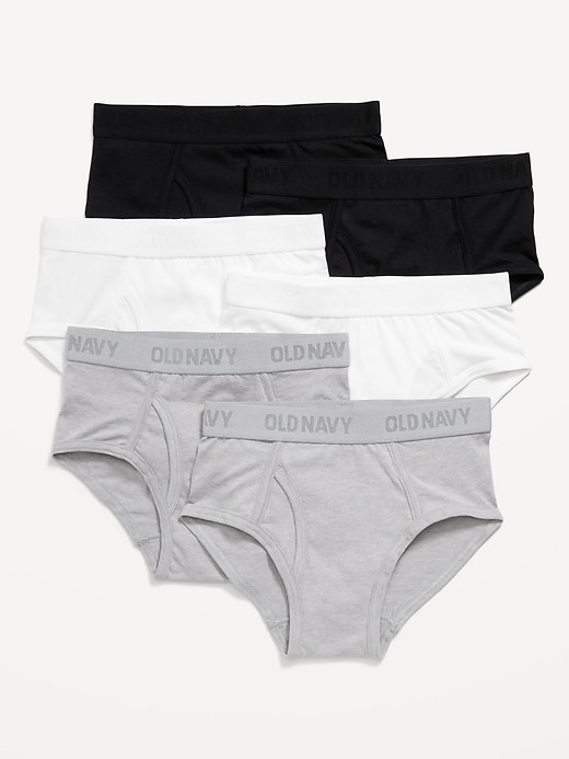 Image number 1 showing, Underwear Briefs Variety 6-Pack for Boys