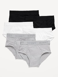 Image number 1 showing, Underwear Briefs Variety 6-Pack for Boys