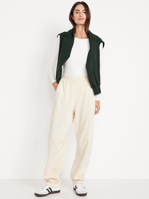 Image number 1 showing, Mid-Rise SoComfy Barrel Sweatpants