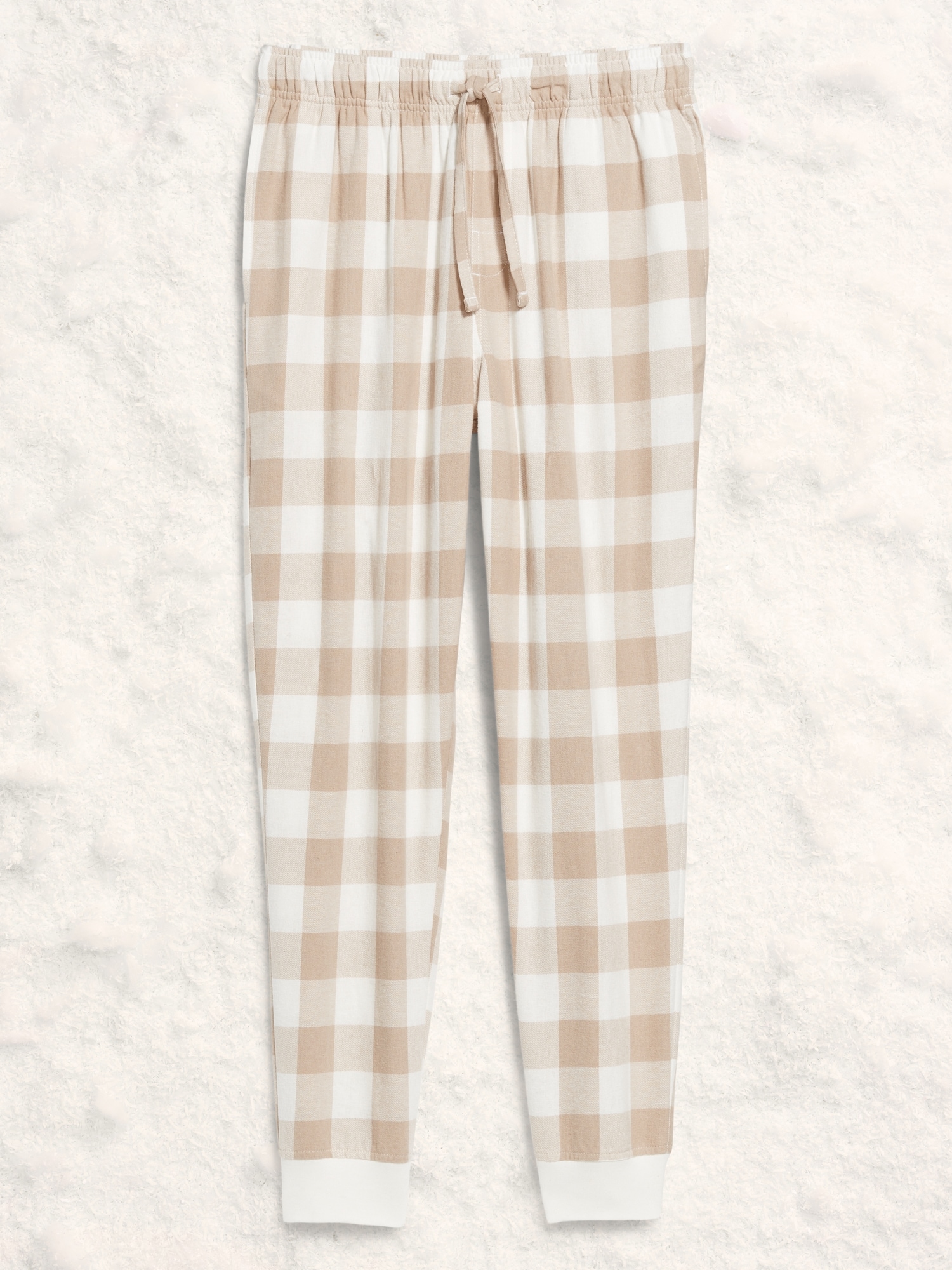 Flannel Pajama Joggers for Men