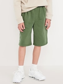 Image number 3 showing, Below Knee Baggy Fleece Shorts for Boys